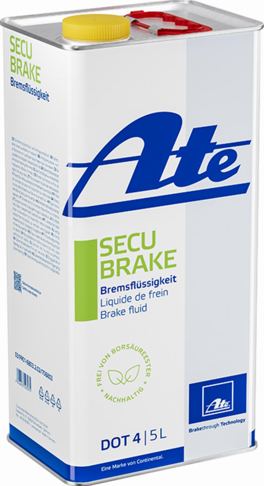ATE 03.9901-6803.2 - PŁYN HAMULCOWY DOT4 5L SECU BRAKE