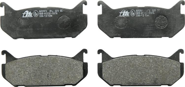 ATE 13.0460-5973.2 — Zestaw klocków hamulcowych, hamulce tarczowe