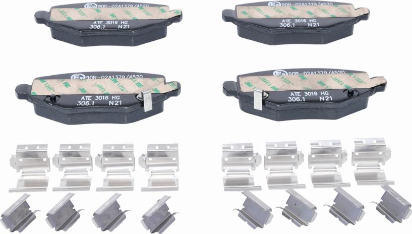 ATE 13.0460-2625.2 - KLOCKI HAM. FIAT T. FREEMONT 2.0 JTD-2.4-3.6 11-