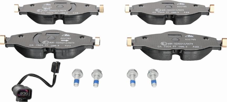 ATE 13.0460-2785.2 - KLOCKI HAM. VW P. GOLF-PASSAT-TIGUAN-TOURAN 12-