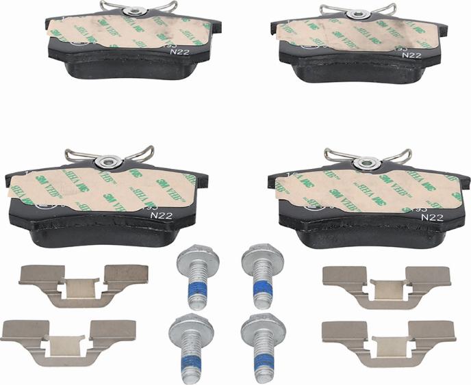 ATE 13.0470-2845.2 - KLOCKI HAM. RENAULT T. CLIO-MEGANE-MODUS-SCENIC 99- CERAMIC