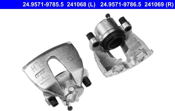 ATE 24.9571-9785.5 - Zacisk hamulca