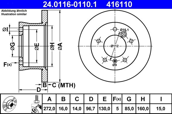 BOSCH 0 986 479 B33 - Tarcza hamulcowa