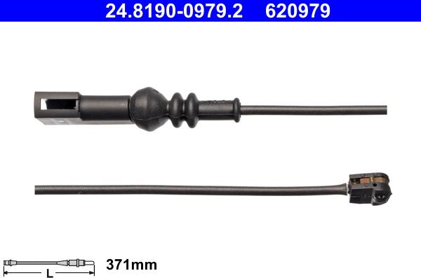ATE 24.8190-0979.2 - CZUJNIK KLOCKÓW HAM. FORD TRANSIT 2.2 13-