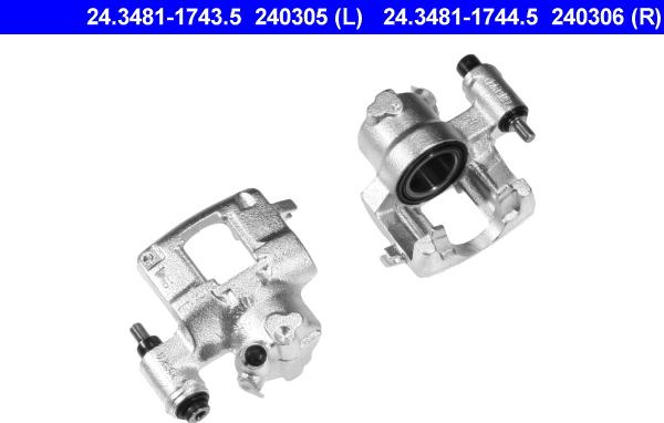 ATE 24.3481-1744.5 — Zacisk hamulca