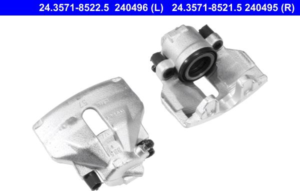 ATE 24.3571-8521.5 — Zacisk hamulca