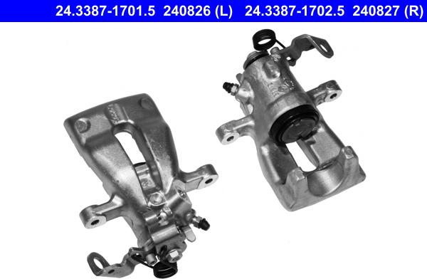 ATE 24.3387-1701.5 — Zacisk hamulca