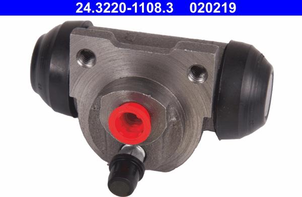 ATE 24.3220-1108.3 - CYLINDEREK HAM. FIAT 500-PANDA-PUNTO 93-10 LE-PR