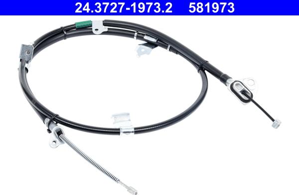 ATE 24.3727-1973.2 - LINKA HAM. RĘCZ. TOYOTA T. RAV 4 2.0-2.2D 09-13 LE