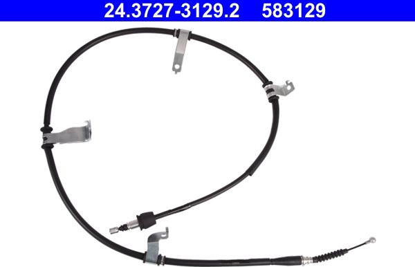 ATE 24.3727-3129.2 - LINKA HAM. RĘCZ. HYUNDAI T. IX20 1.4-1.6 CRDI 10- PR