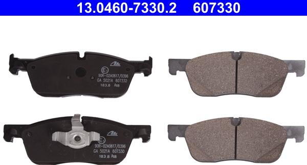 ATE 13.0460-7330.2 - KLOCKI HAM. LAND ROVER P. DISCOVERY-RANGE ROVER 2.0-2.2 D 4X4 11-