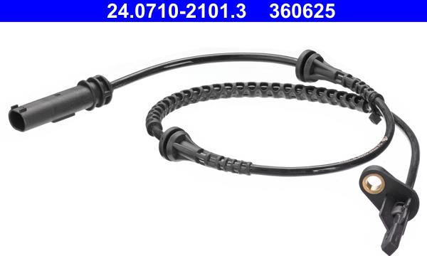 ATE 24.0710-2101.3 - CZUJNIK ABS MINI P. COOPER F55 LE-PR