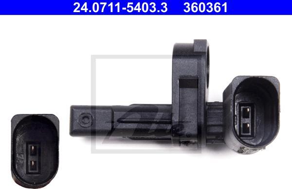 ATE 24.0711-5403.3 - CZUJNIK ABS PORSCHE CAYENNE 10-