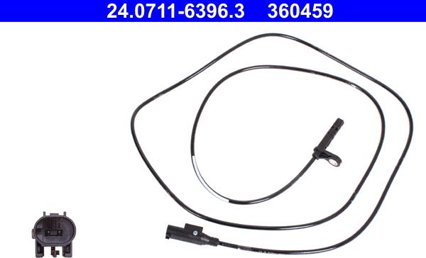 ATE 24.0711-6396.3 - CZUJNIK ABS DB T. SPRINTER 1.8-3.5 06- LE