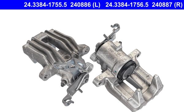 ATE 24.3384-1755.5 — Zacisk hamulca