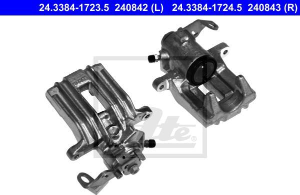ATE 24.3384-1724.5 — Zacisk hamulca