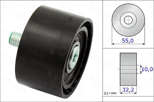INA 532 0659 10 - ROLKA PROWADZĄCA PASEK KLINOWY BMW 7 F01-02 730I 06.08-