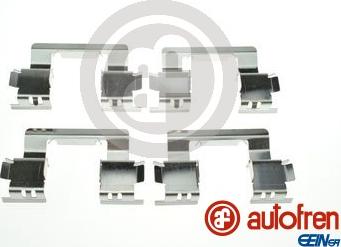 AUTOFREN SEINSA D42968A - Zestaw montażowy klocka hamulcowego