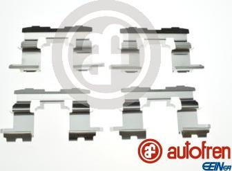 AUTOFREN SEINSA D42878A - Zestaw montażowy klocka hamulcowego