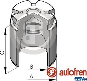 AUTOFREN SEINSA D025642 — Tłoczek, zacisk hamulca