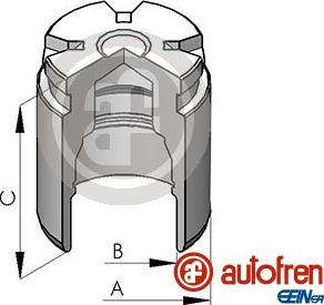 AUTOFREN SEINSA D025124 — Tłoczek, zacisk hamulca