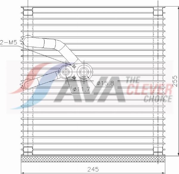 AVA OLV759 — Parownik, klimatyzacja