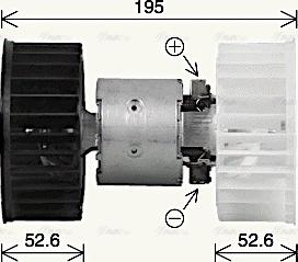 AVA BW8610 — Wentylator wewnętrzny