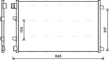 AVA DNA5406 — Skraplacz, klimatyzacja