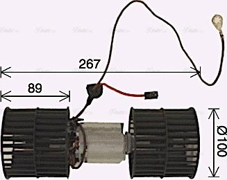 AVA FD8652 - Dmuchawa