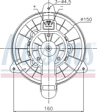 AVA FD8727 - Dmuchawa
