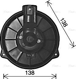 AVA HD8318 — Wentylator wewnętrzny