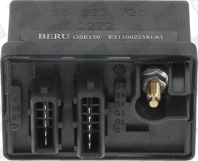 BERU GSE150 — Sterownik, czas żarzenia