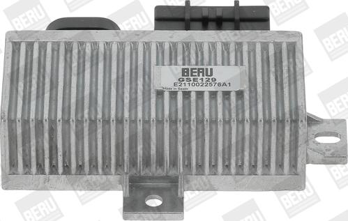 BERU GSE129 — Sterownik, czas żarzenia