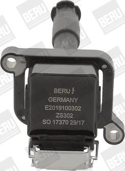 BERU ZS302 — Cewka zapłonowa