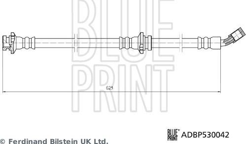 Blue Print ADBP530042 — Przewód hamulcowy elastyczny