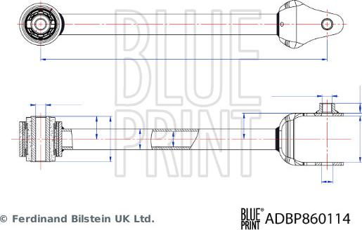 Blue Print ADBP860114 - WAHACZ MAZDA T. CX-5 2.0-2.5 11- LE-PR