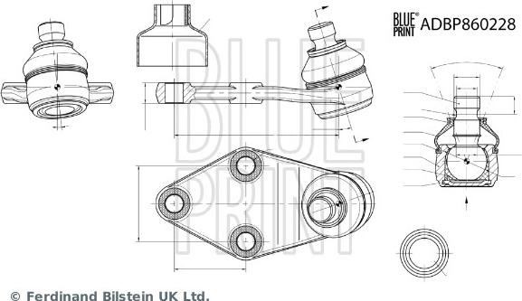 Blue Print ADBP860228 - SWORZEŃ WAHACZA MG P. ZS 1.0-1.5-ELECTRIC 10.17- PR