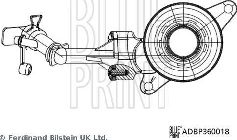 Blue Print ADBP360018 — Wysprzęglik centralny, sprzęgło