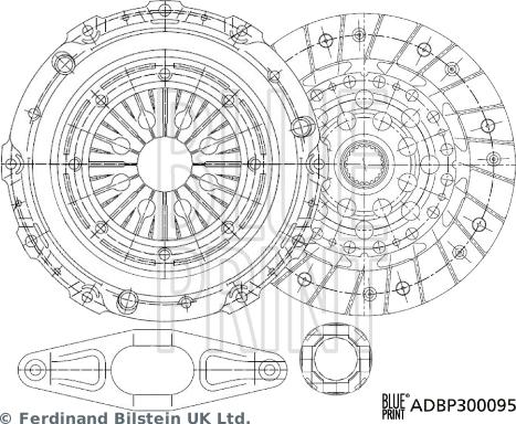 Blue Print ADBP300095 — Zestaw sprzęgieł