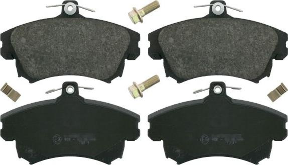 Blue Print ADC44267 — Zestaw klocków hamulcowych, hamulce tarczowe