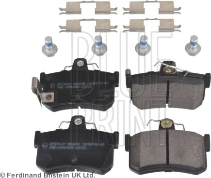 Blue Print ADG042182 — Zestaw klocków hamulcowych, hamulce tarczowe