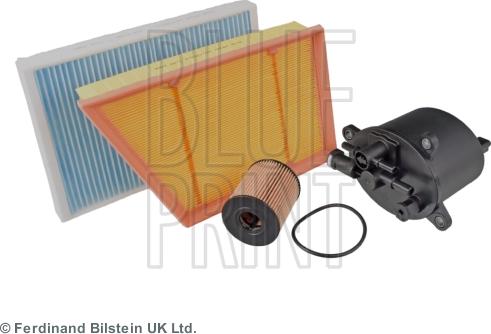 Blue Print ADJ132133 - ZESTAW FILTRÓW LAND ROVER EVOQUE 2.2D 11- !!!FILTR OLEJUPALIWAPOWIETRZAKABINOWY!!! PASUJE JEDYNIE DO EVOQUE