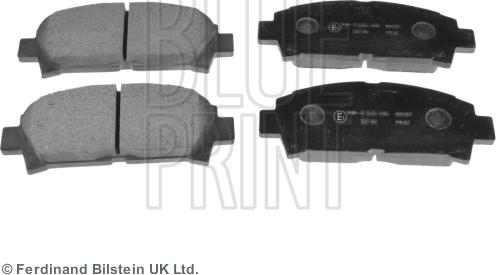Blue Print ADT342101 — Zestaw klocków hamulcowych, hamulce tarczowe