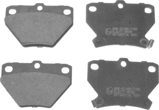 Blue Print ADT342114 — Zestaw klocków hamulcowych, hamulce tarczowe
