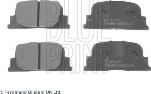 Blue Print ADT342179 — Zestaw klocków hamulcowych, hamulce tarczowe