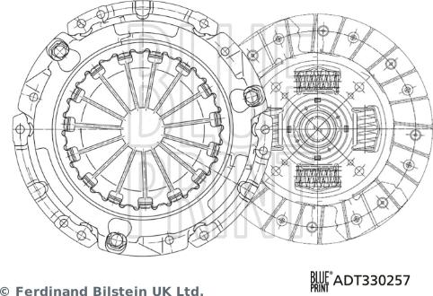 Blue Print ADT330257 — Zestaw sprzęgieł