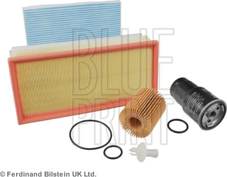 Blue Print ADT32129 - ZESTAW FILTRÓW TOYOTA AVENSIS T25 2.0-2.2D4-D !!!FILTR OLEJUPALIWAPOWIETRZAKABINOWY!!! ZASTOSOWANIE TYLKO AVENSIS