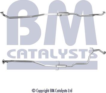 BM Catalysts BM50572 — Rura wydechowa
