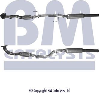 BM Catalysts BM50199 — Rura wydechowa