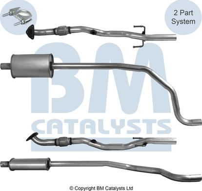 BM Catalysts BM51131 - Rura wydechowa